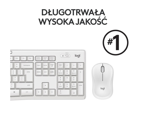 LOGITECH MK295 Silent Wireless Combo Offwhite - 595517 - zdjęcie 12